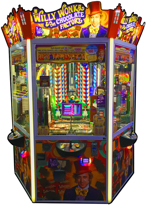 Willy Wonka - Amusement Ride (750x1000), Png Download