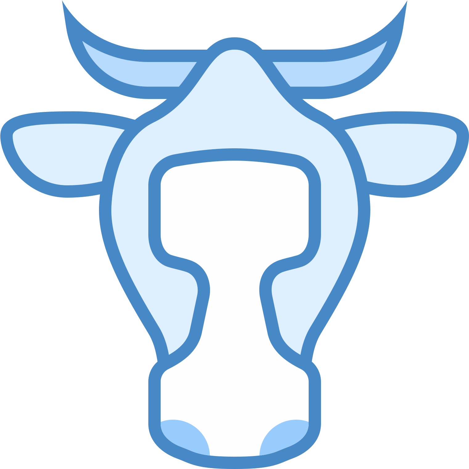 Krowa Icon - Illustration (1600x1600), Png Download