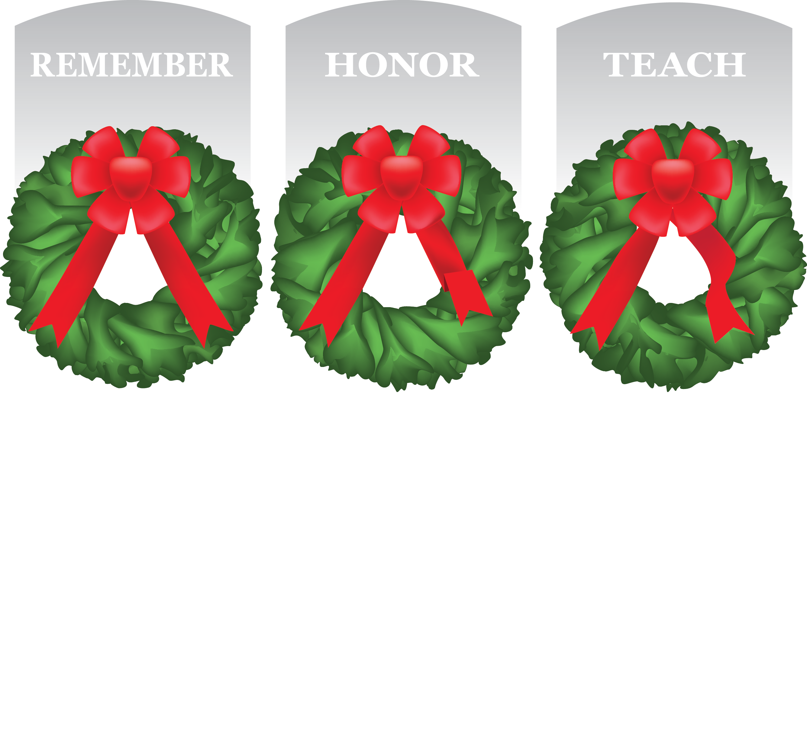 Wreaths Across America (2671x2470), Png Download