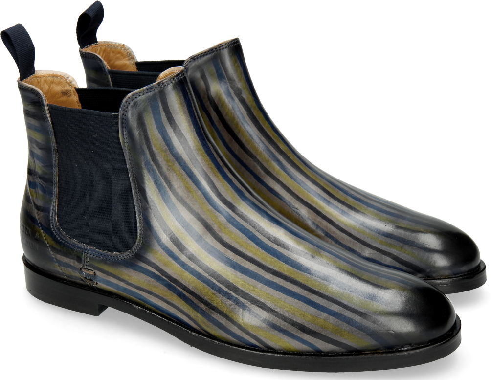 Ankle Boots Susan 10 Morning Grey Navy Electric Blue - Boot (1024x1024), Png Download