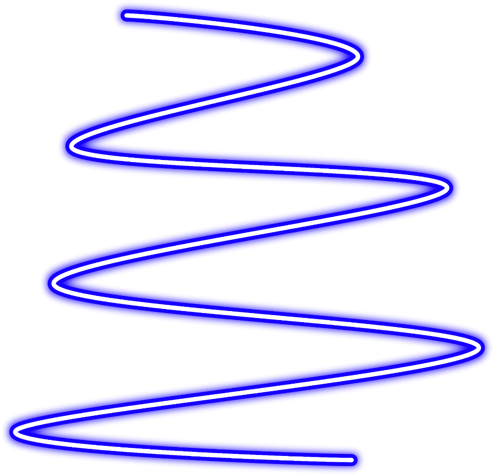 Neon Spiral Blue Line Lines Freetoedit Geometric Borde - Tan (1024x1024), Png Download