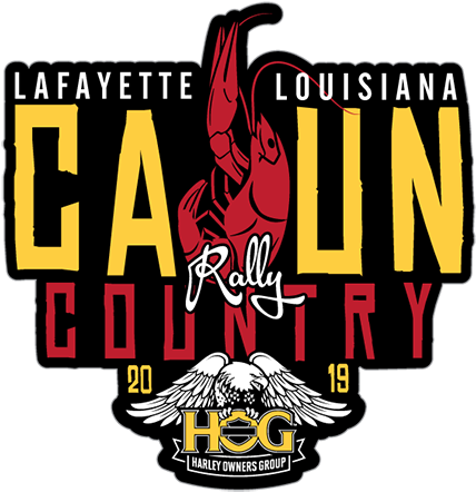 Cajun Country Rally - Harley Owners Group (600x464), Png Download