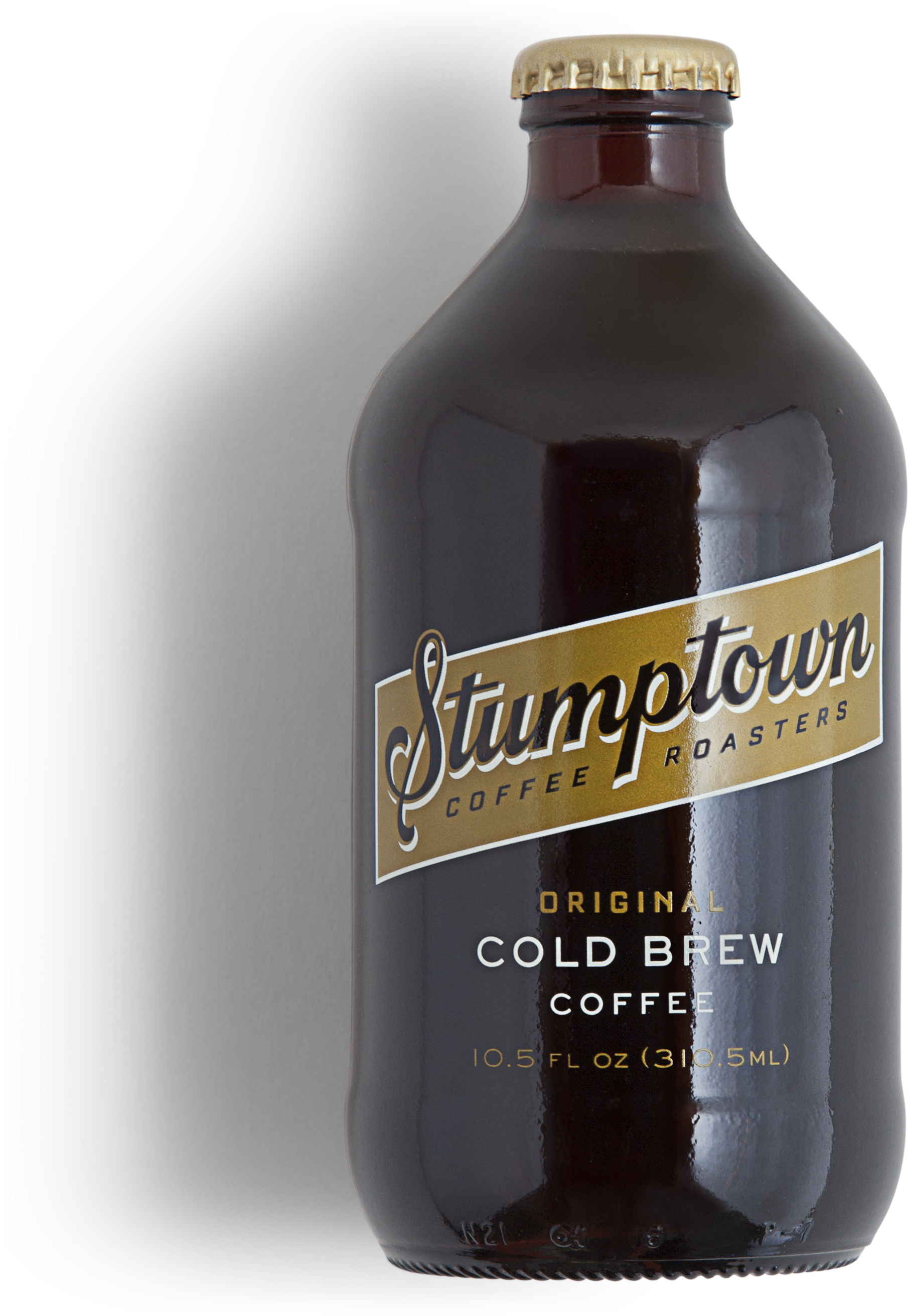 Stumptown Coffee - Glass Bottle (2622x2687), Png Download