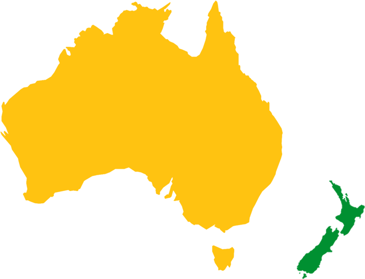 Australia New Zealand Icon (902x591), Png Download