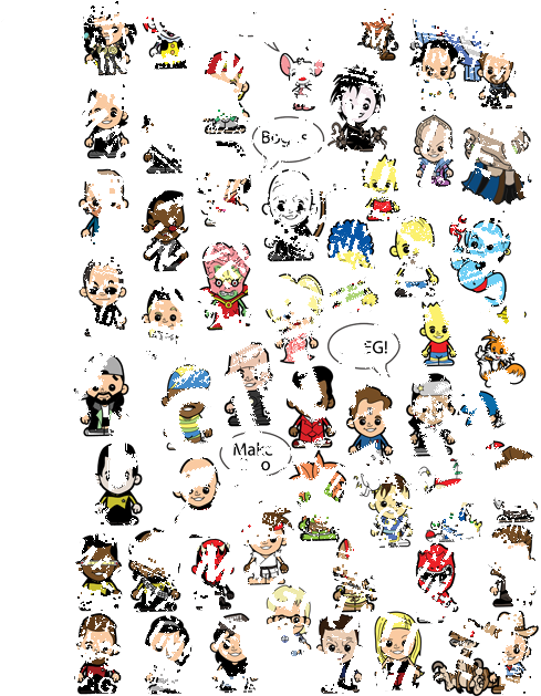 Tn 90s Lils 02 - Cartoon (600x628), Png Download