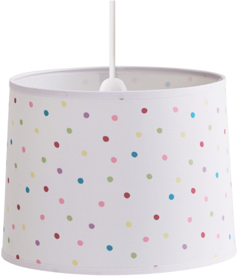 Easy Fit Ceiling Lamp Shade, Confetti Spot - Lampshade (654x654), Png Download