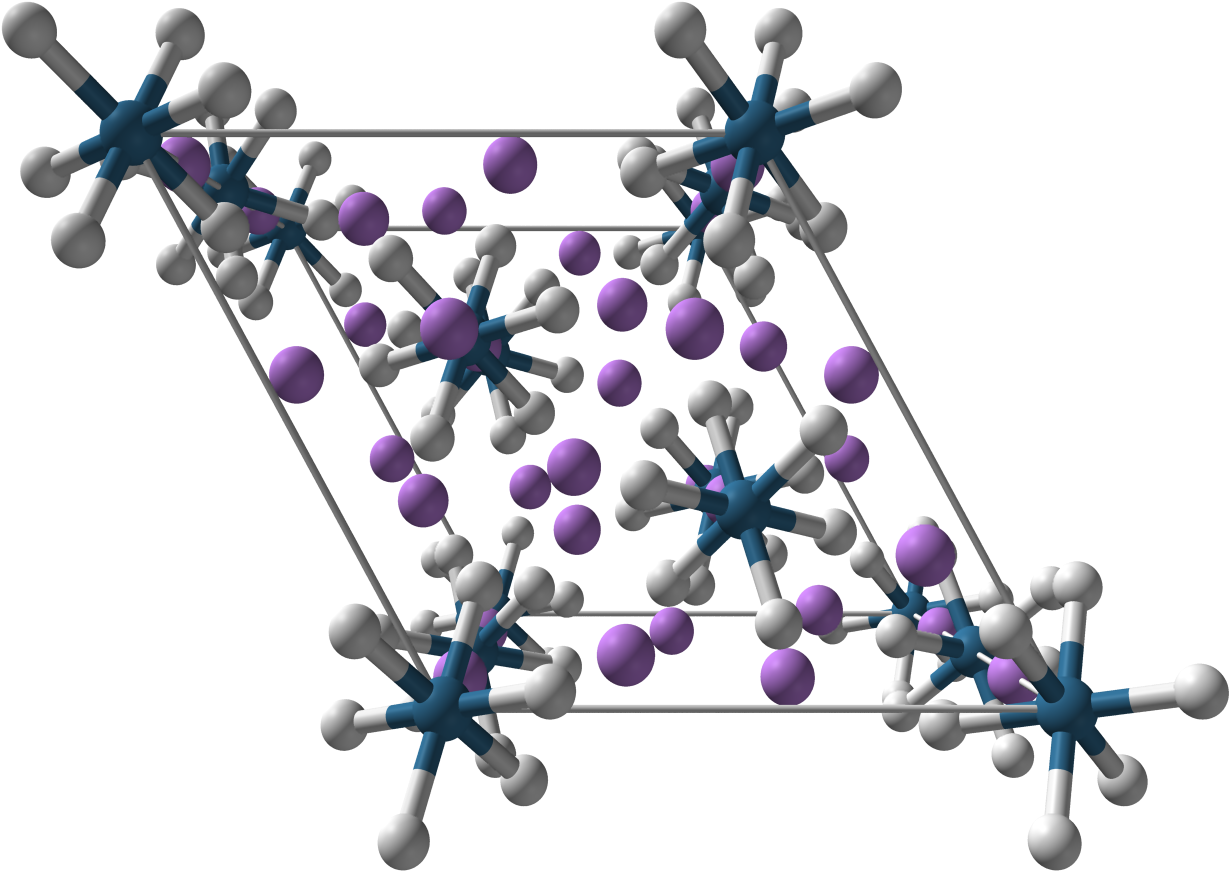 Lithium Hexahydridoosmate Unit Cell 3d Balls - Educational Toy (1328x970), Png Download