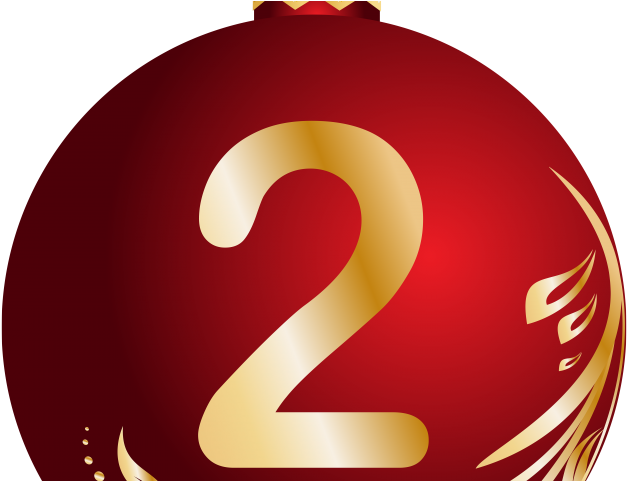 Christmas Ball Clipart Glass Ball - Christmas Ball Number 2 Png (640x480), Png Download