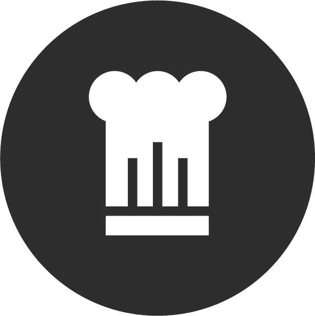 Cooking Icon Logos - Linkedin Icon Png Black (616x617), Png Download