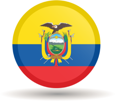 Icon Flag Ecuador - Emblem (1920x540), Png Download