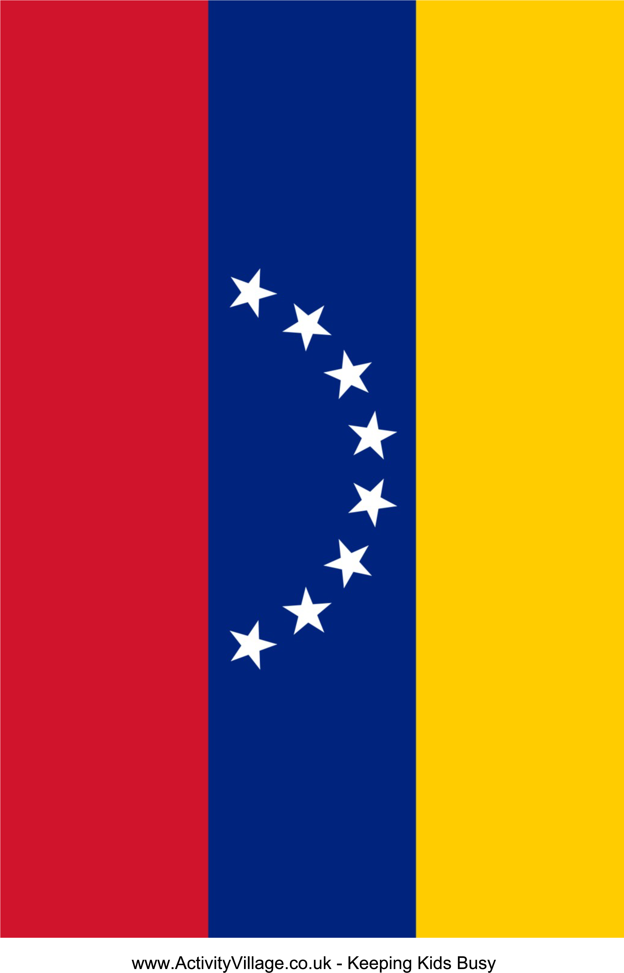 Venezuela Flag Printable With Venezuela Flag Free Printable - Flag (2480x3508), Png Download