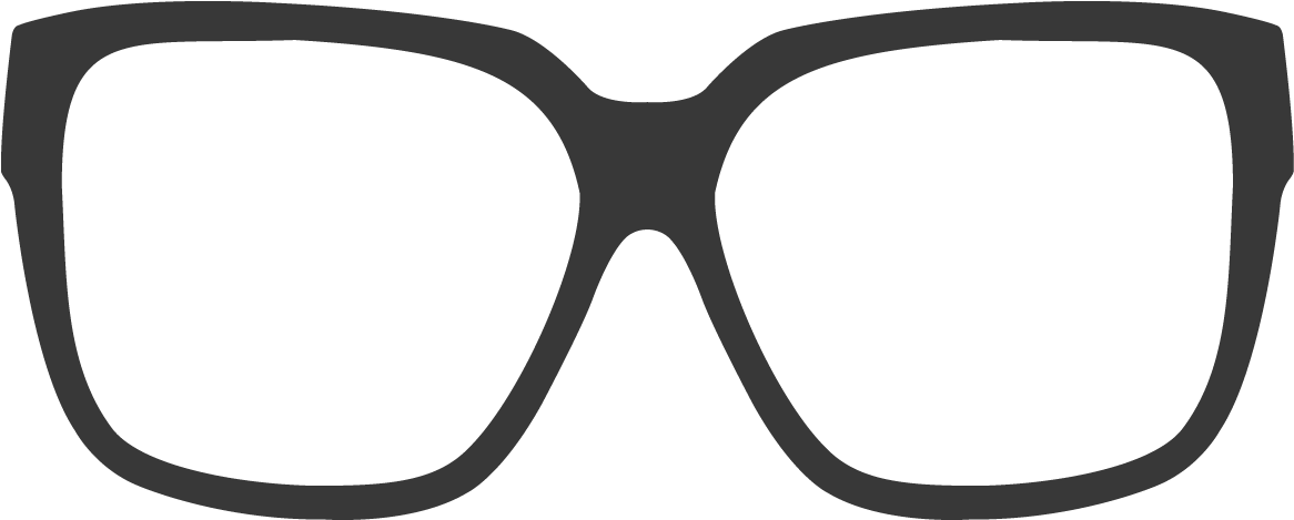 Custom Glasses And Customized Lenses In Los Angeles - Transparent Material (1167x519), Png Download