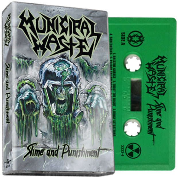 Municipal Waste Slime And Punishment Green Cassette - Municipal Waste Slime And Punishment (640x640), Png Download
