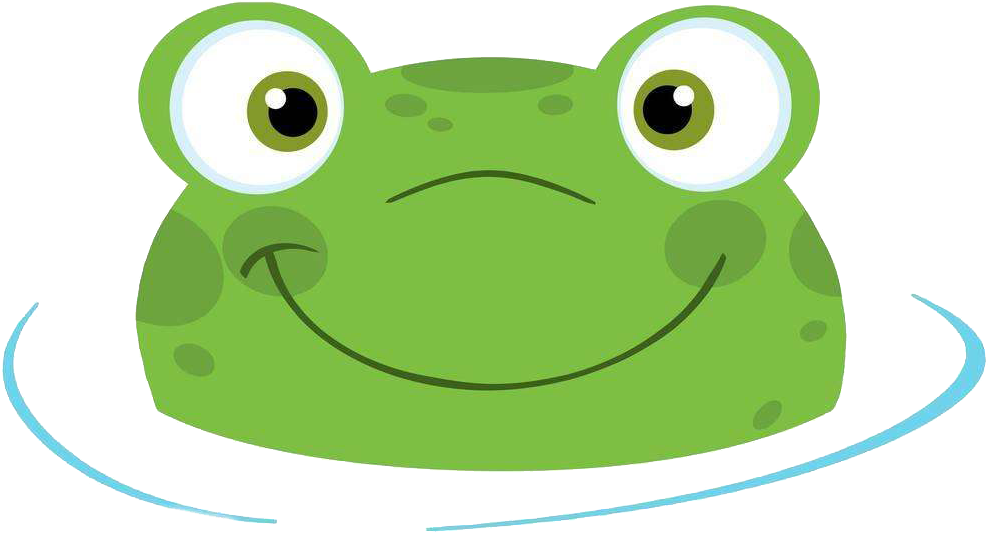 Tsum Toy Play-doh In Kitty Water Bullfrog Clipart - Frog With Santa Hat (1000x544), Png Download