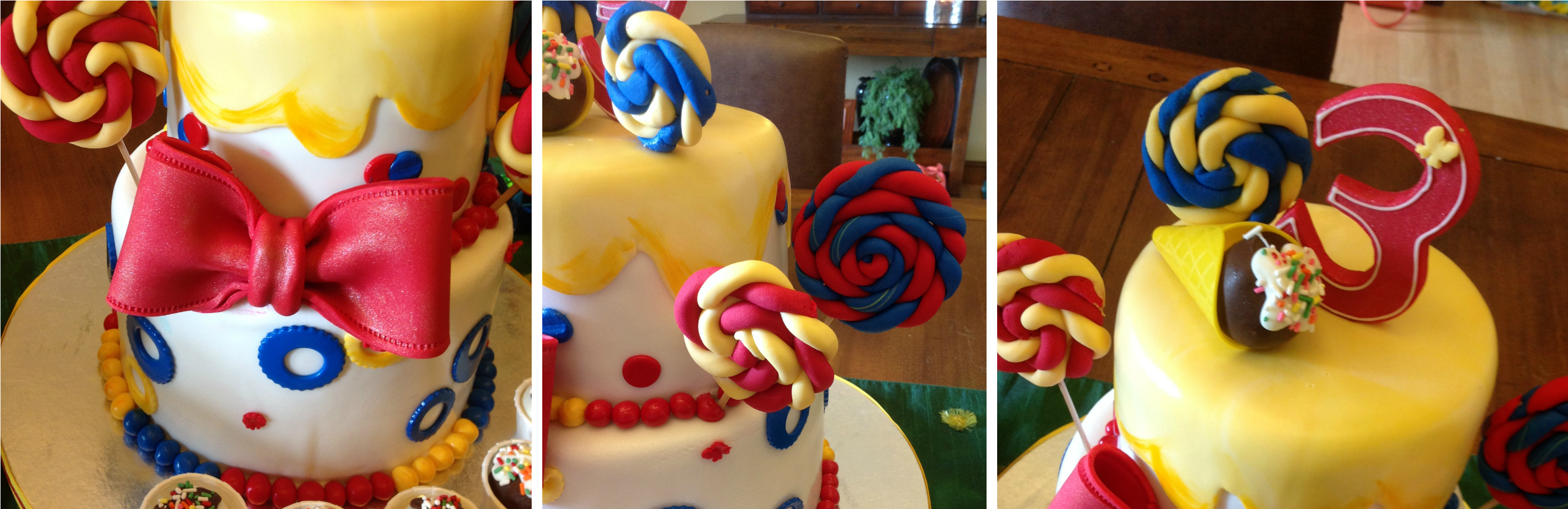 Details Collage - Cake Decorating (3000x1000), Png Download