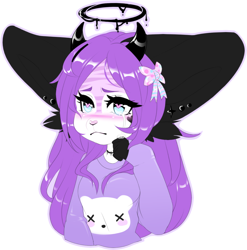 Crybaby - Cartoon (1050x966), Png Download