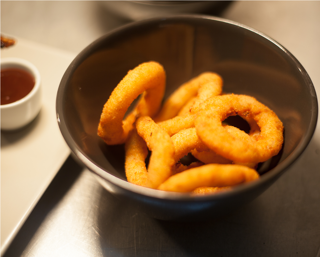 Thelondonburgerco On Twitter - Onion Ring (1080x1077), Png Download