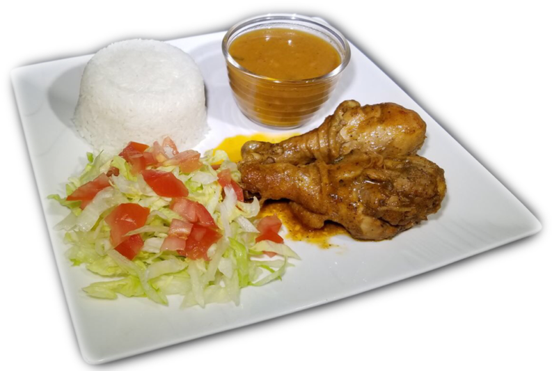 Bandera Dominicana Your Choice Of Rice, Bean, And Meat - Vindaloo (1100x534), Png Download