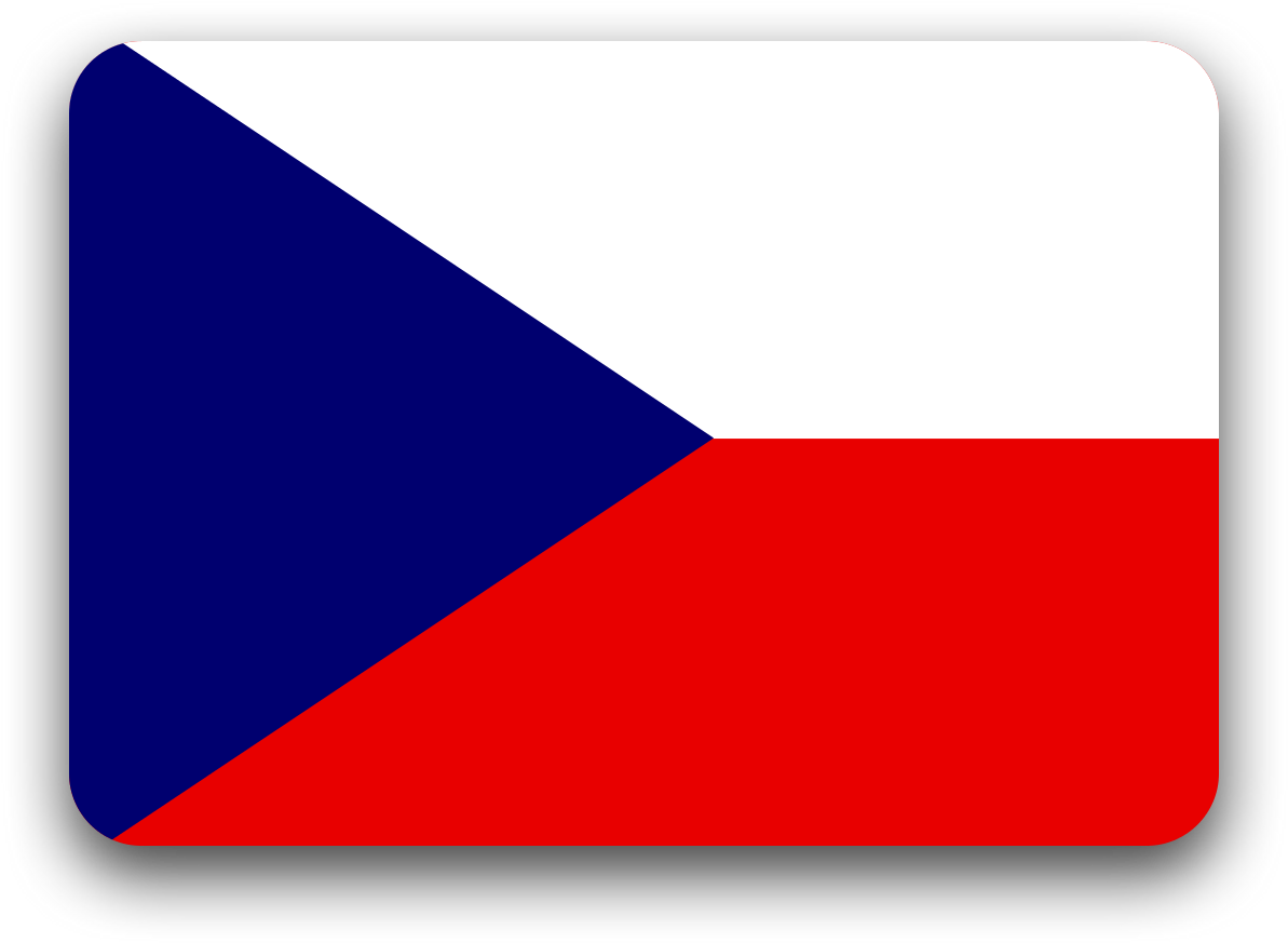 Descarga - Cz Flag 24x24 Png (1280x960), Png Download