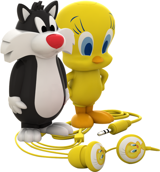 Mp3 Players Looney Tunes - Emtec Mp3 Player 8gb Sylvester (562x562), Png Download