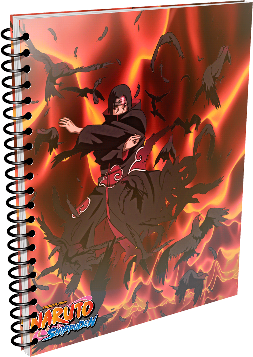 Caderno Do Naruto Shippuuden - Spiral (1193x1600), Png Download