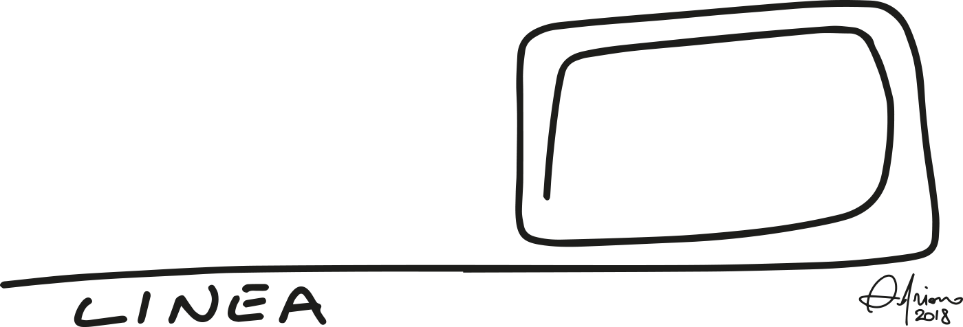 Just A Thin Line Able To Write A Simple Way To Treat - Line Art (1400x476), Png Download