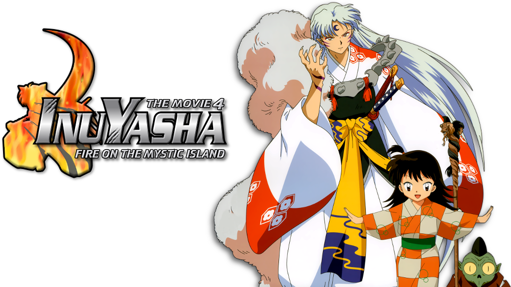 Inuyasha The Movie - Inuyasha Movie 4 (1000x562), Png Download