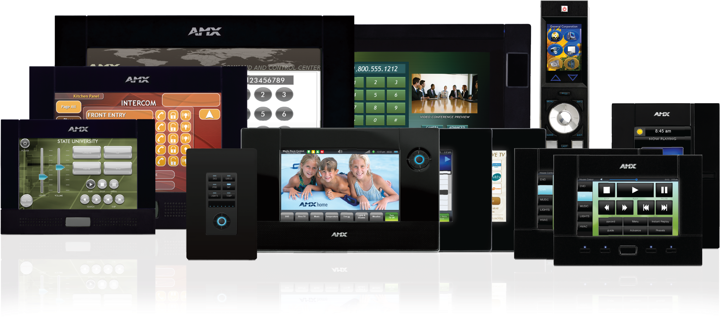 Full Size Of Smart Home - Smartphone (2305x1027), Png Download