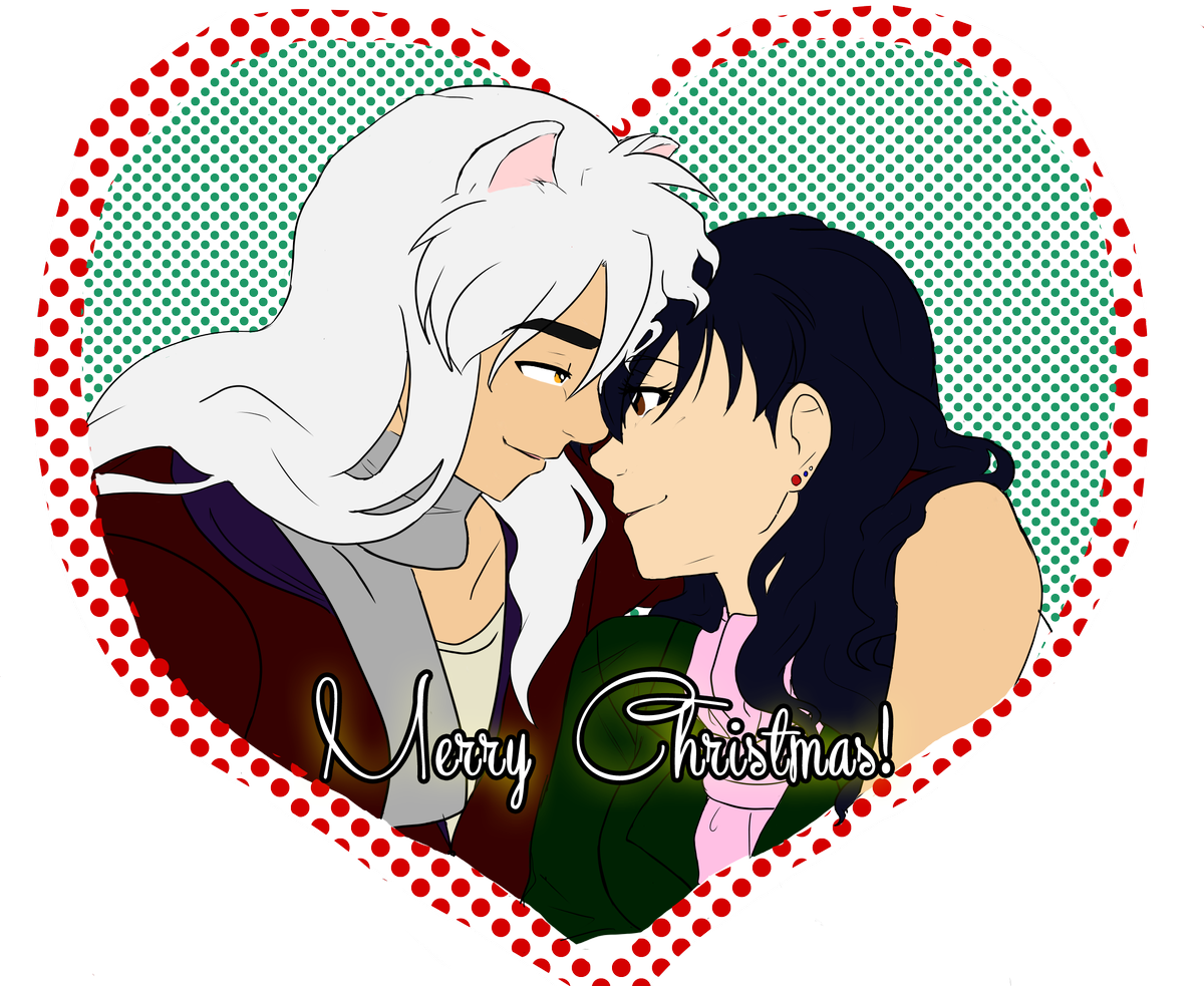 #secretsanta #merrychristmas #inuyasha #kagomehigurashi - She Leaves A Little Sparkle Wherever She Goes Hd Image (1200x983), Png Download