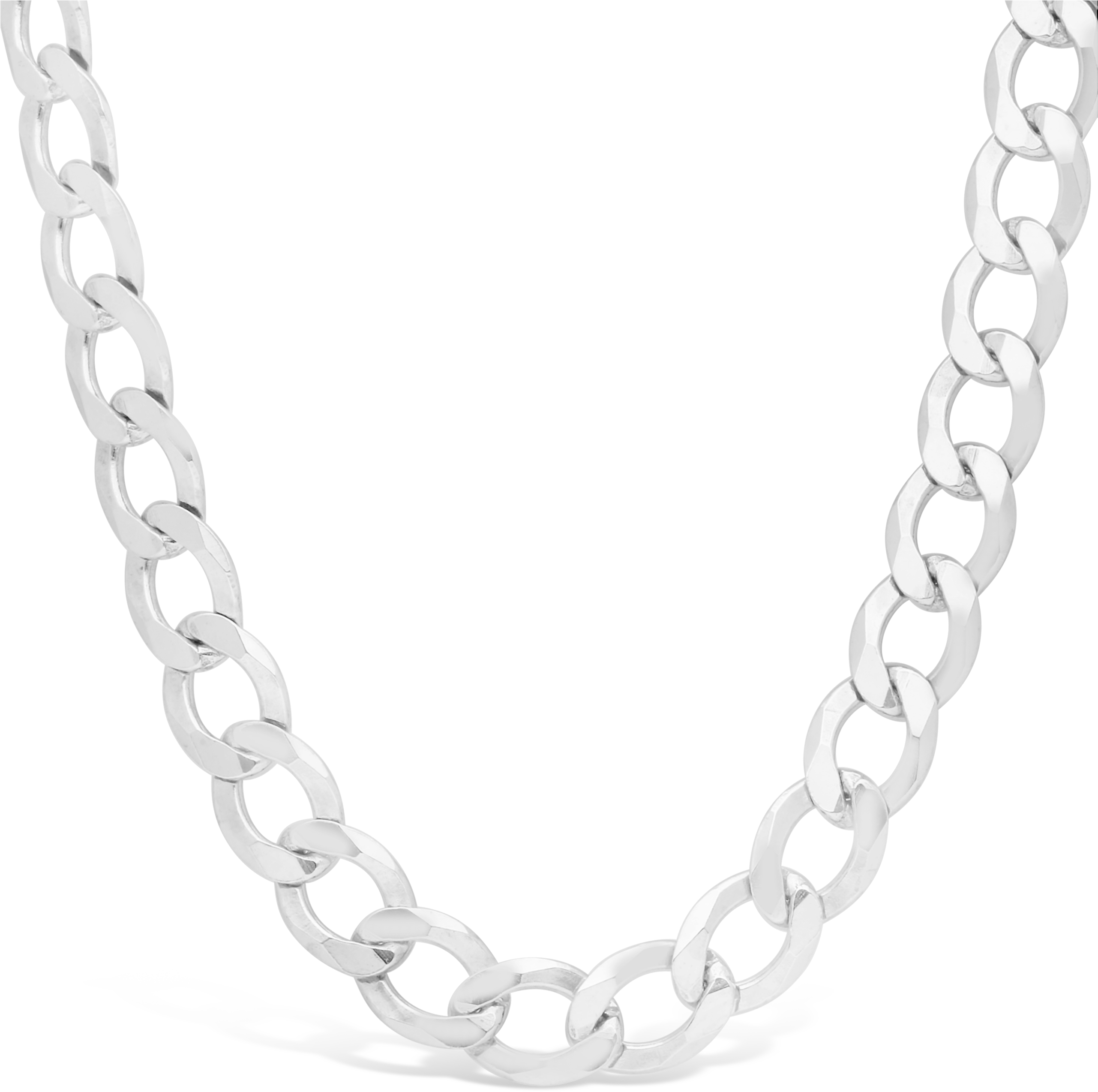 Iced Out Silver Chain (3000x3000), Png Download