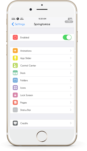 Imangoss Springtomize Updated For Ios Apps - Iphone (640x640), Png Download