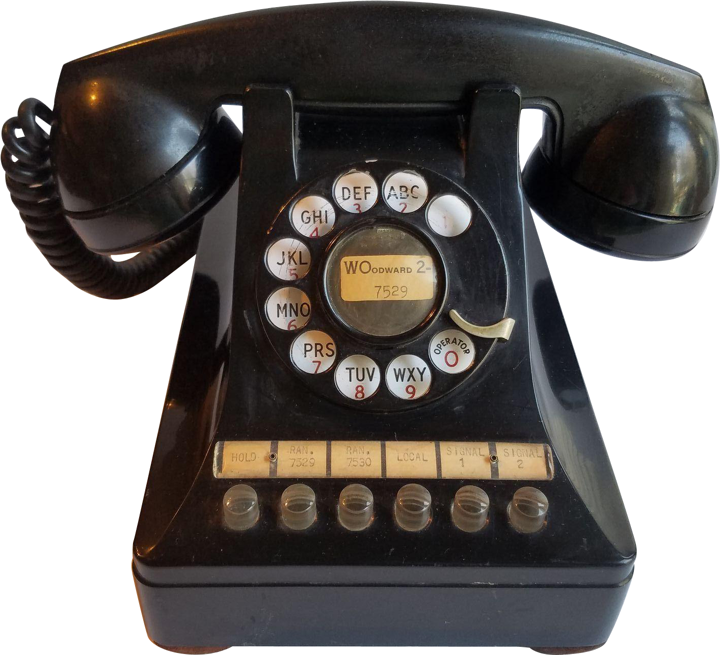 S Black Multi Line Business Phone - Old Business Phone (1412x1412), Png Download