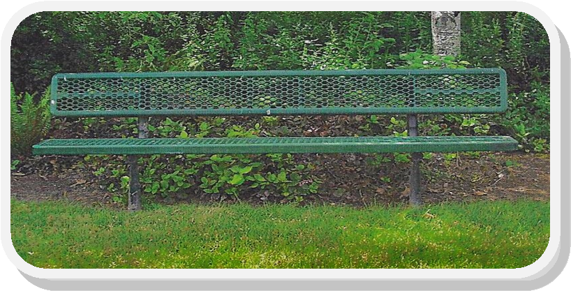 Picture Of A Park Bench - Split-rail Fence (832x431), Png Download