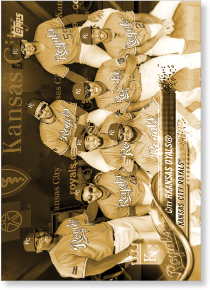2018 Topps Baseball Series 2 Kansas City Royals - Wrapping Paper (700x700), Png Download