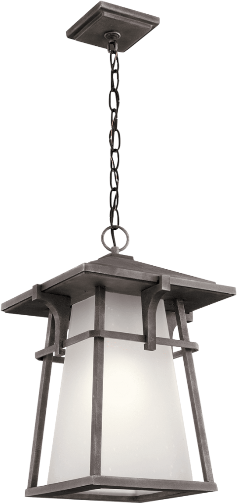 Free Png Download Kichler Beckett 1 Light Outdoor Pendant - L.d. Kichler Co., Inc. (480x1020), Png Download