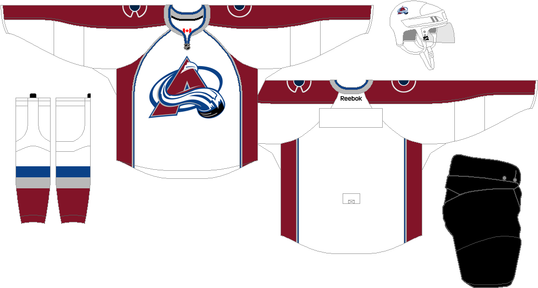 Picture - Colorado Avalanche (1100x600), Png Download