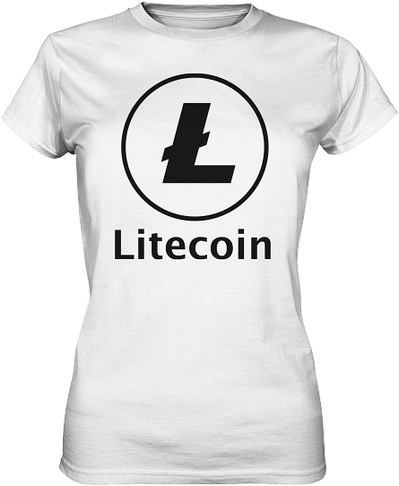 Litecoin Dark Logo - T-shirt (558x592), Png Download