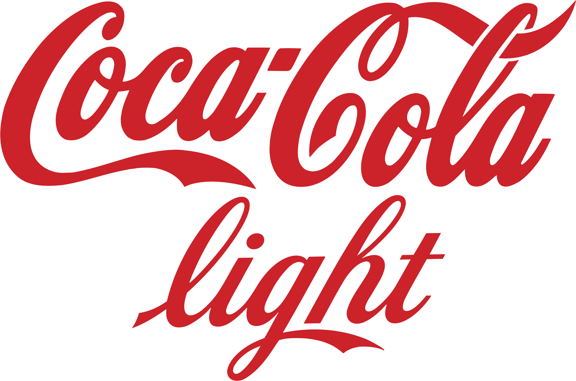 Coca Cola Light Logo Png Transparent - Coca Cola Light Logo Png (2400x2400), Png Download