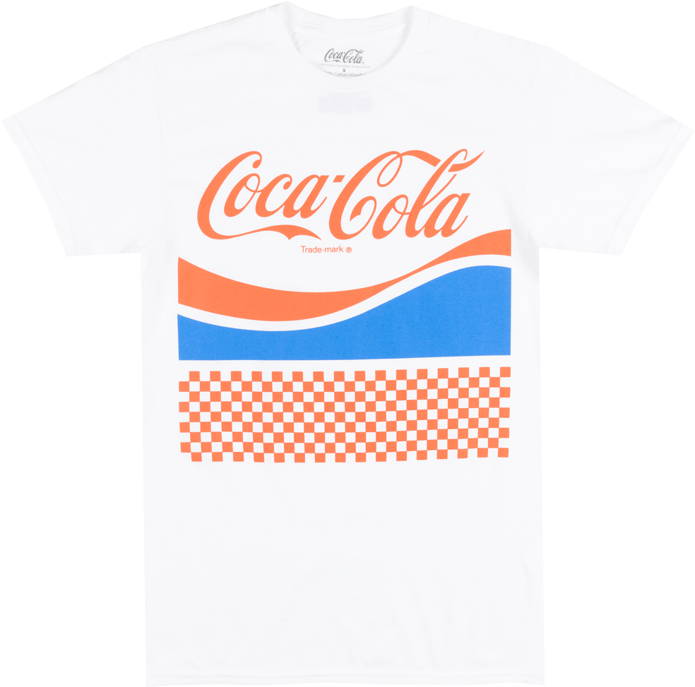 Coca Cola Enjoy Coke T-shirt Mens White Beverage Licensed - Active Shirt (1026x1000), Png Download