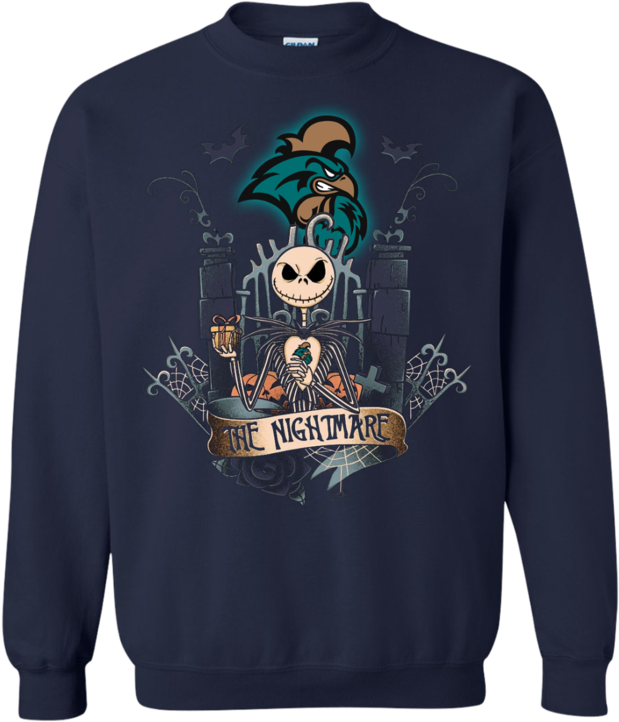 Halloween Coastal Carolina Chanticleers T Shirts The - Shirt (1024x1024), Png Download