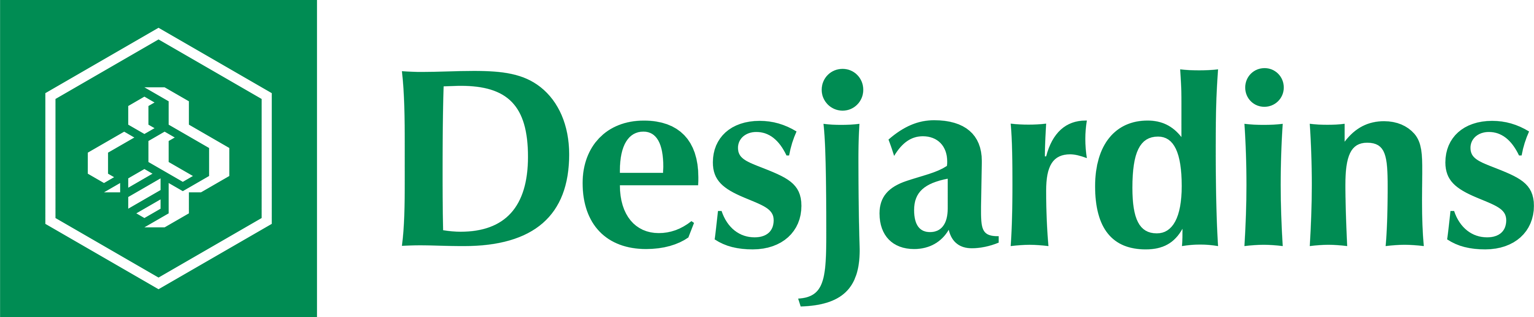 This Year You Raised The Bar At Our Annual Recruits - Desjardins Logo Png (5000x1033), Png Download