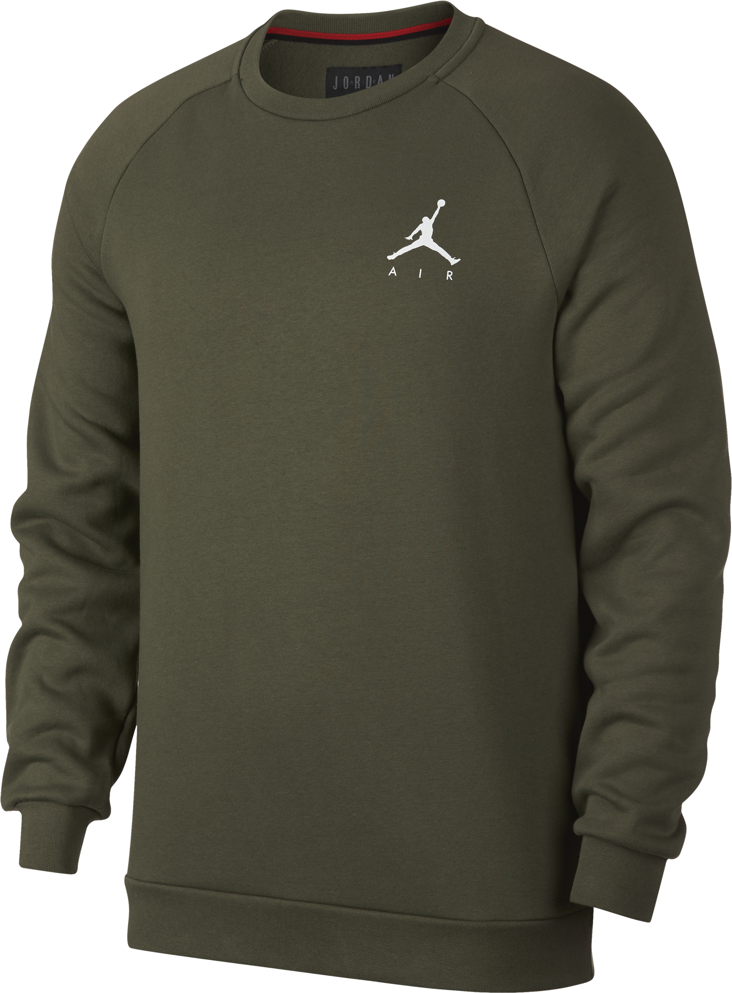 Air Jordan Jumpman Fleece Crew - Jordan Jumpman Fleece Hoodie (2000x2000), Png Download
