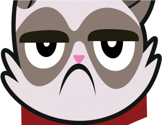 Grumpy Cat Clipart Png - Grumpy Cat Cutie Mark (640x480), Png Download