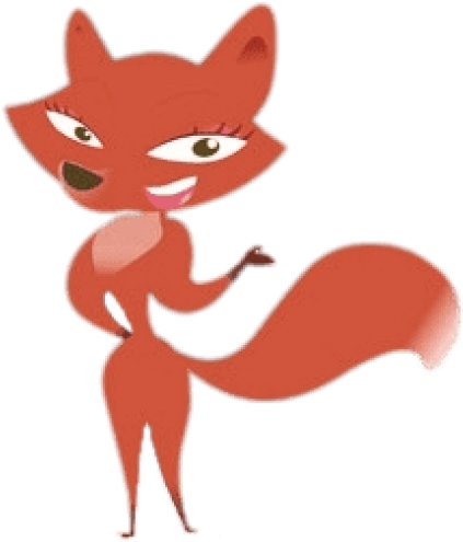 Free Png Download Skunk Fu Fox Saying Hi Clipart Png - Skunk Fu Fox (850x638), Png Download