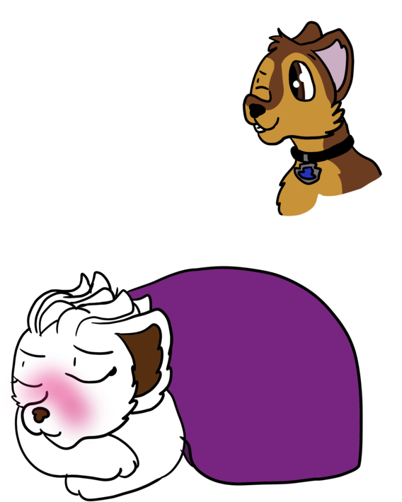 Sweetie's Crush By Kqttii - Cartoon (568x710), Png Download