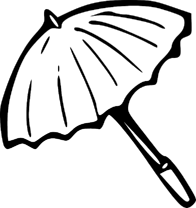 Umbrella Drawing Images - Umbrella Clip Art (800x847), Png Download