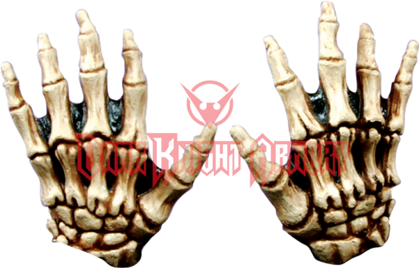 Skull Hands Png (600x600), Png Download