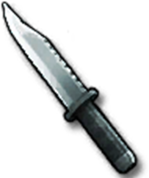 Mw3 Throwing Knife Png - Hunting Knife (627x627), Png Download