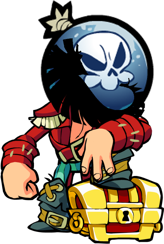 Thatch Has Quite The Short Fuse -mod Bill Nai - Skin Brawlhalla Fan Art (564x848), Png Download