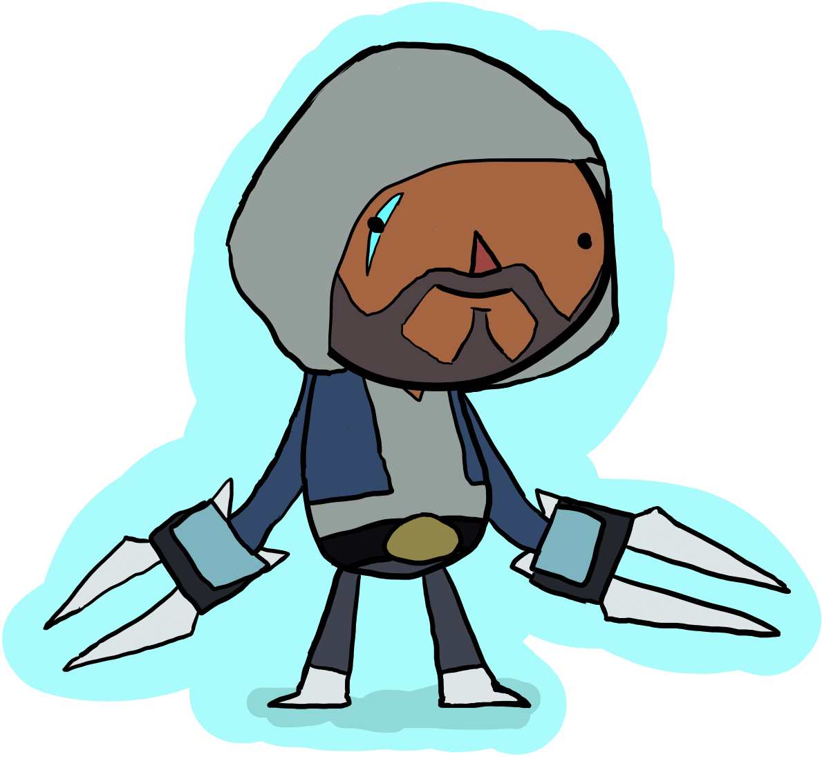 Sentinel - Sentinel Brawlhalla Png (1189x1095), Png Download